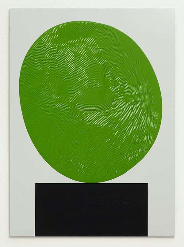 David Bachelor, Colour Chart Painting 33 (Green) 20.06.11, 2011