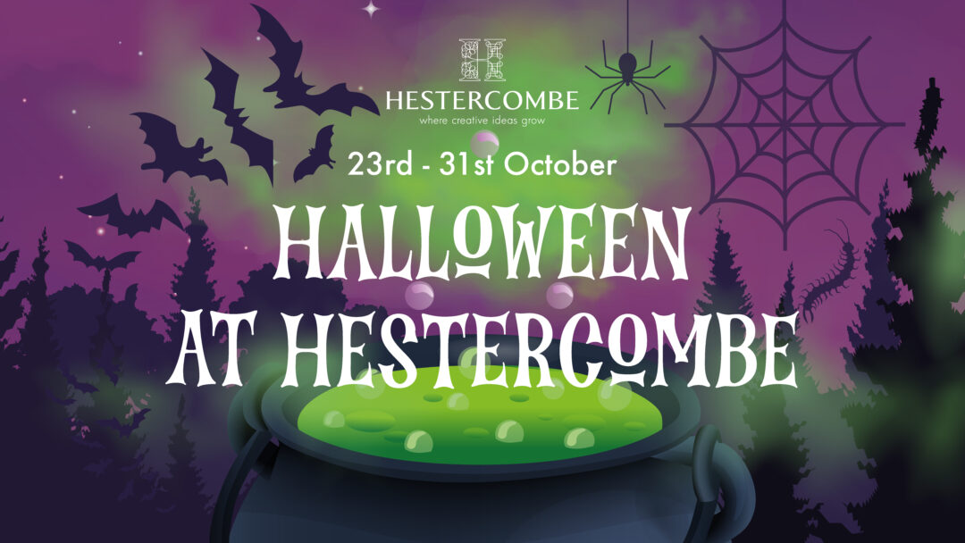 Halloween at Hestercombe October half term holiday activities web text