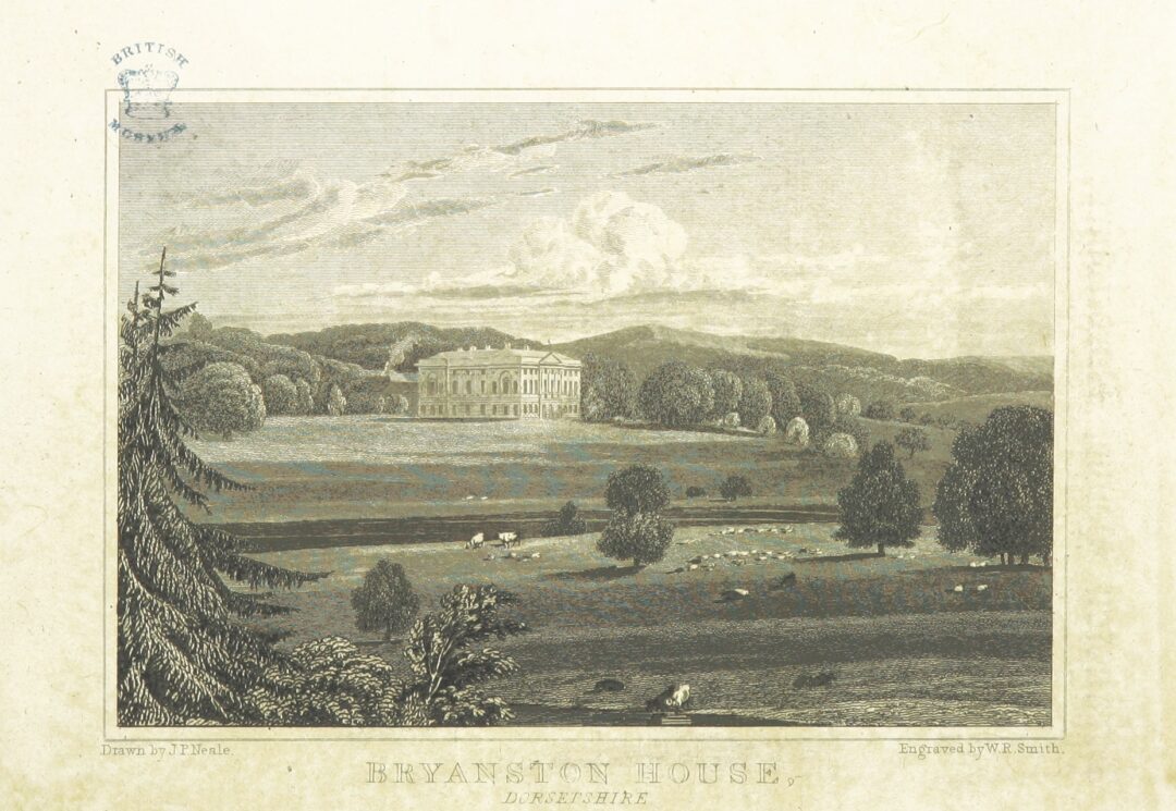 Part 1 Fig 1 Bryanston House Dorsetshire by J P Neale 1818