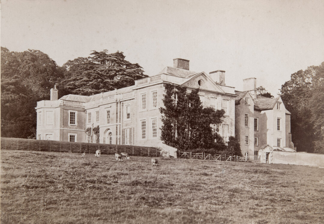 Fig 6 Hestercombe House before remodelling 1874 77