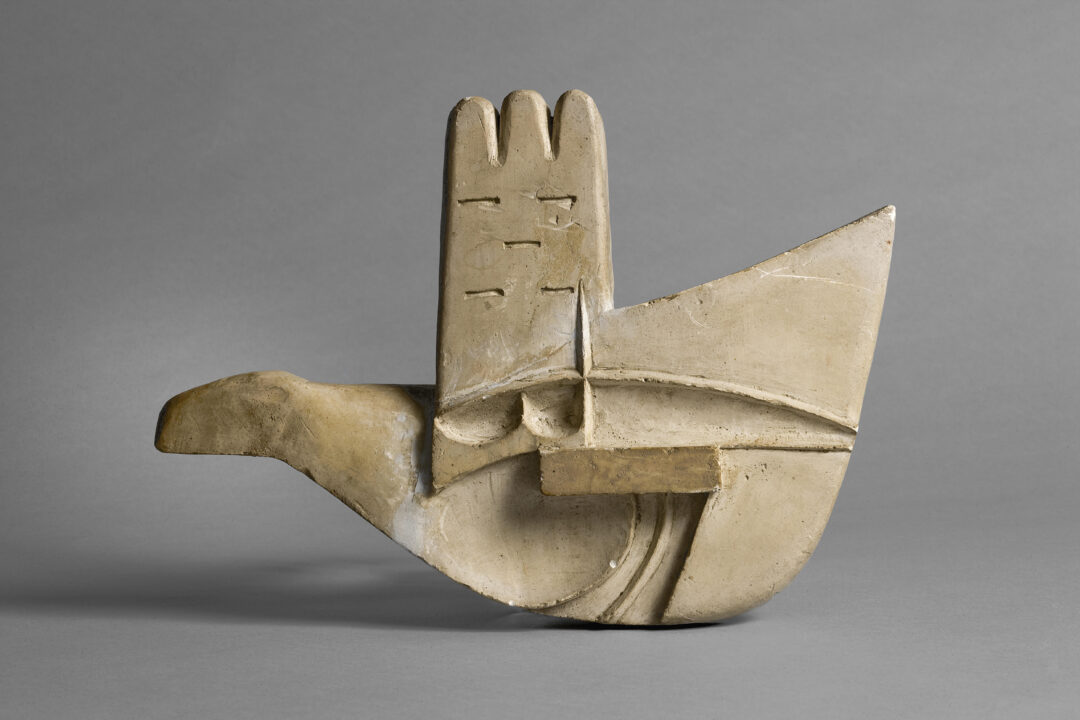 Le Corbusier Chandigarh the Open Hand maquette 1956 Image courtesy of Drawing Matter